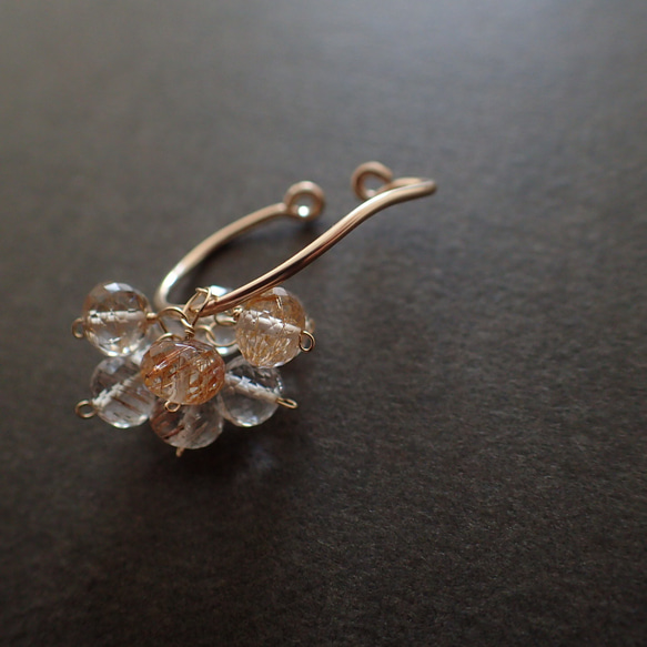 #Thin ear cuff 14kgf カーブイヤカフ 8枚目の画像