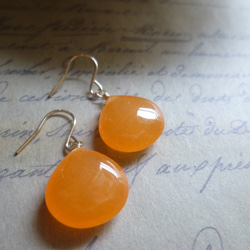 ◆14kgf◆candy pierce #orange 第1張的照片