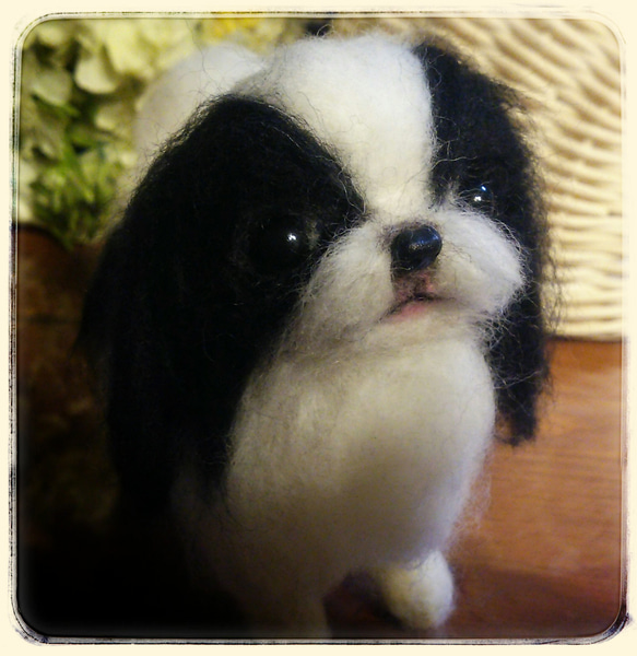 羊毛フェルト犬　エリー 羊毛フェルト犬 エリー様専用