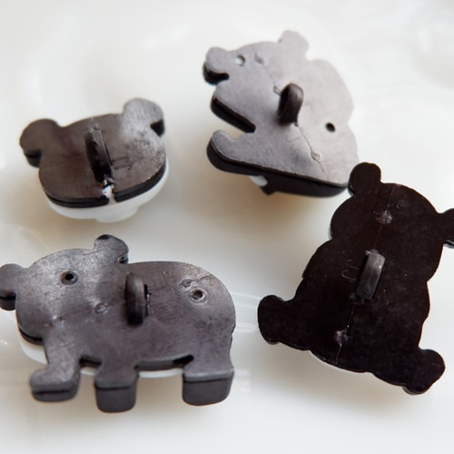 パンダのボタン8個セット ボタン ㈱サクラシーエス 通販 10551422