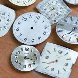 ソ連ヴィンテージの時計の文字盤　１０枚セット 　０４２６Ｙ 3枚目の画像