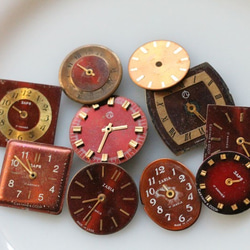 ヴィンテージの時計の文字盤【0306-Ｂ】10枚　 4枚目の画像