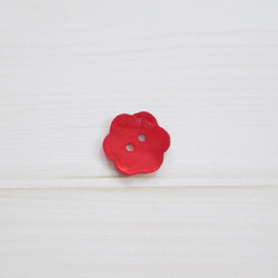 フランス　お花のボタン　シェルボタン 1枚目の画像