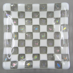 キラキラ輝くガラス皿　ＳＤ３５９ 5枚目の画像