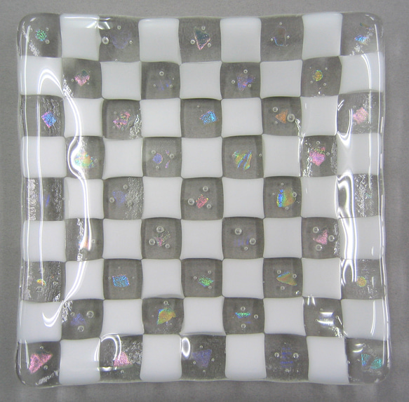 キラキラ輝くガラス皿　ＳＤ３６０ 5枚目の画像