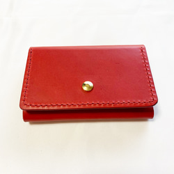 ホーウィン社 クロムエクセルレザー バーガンディ ラウンドファスナー