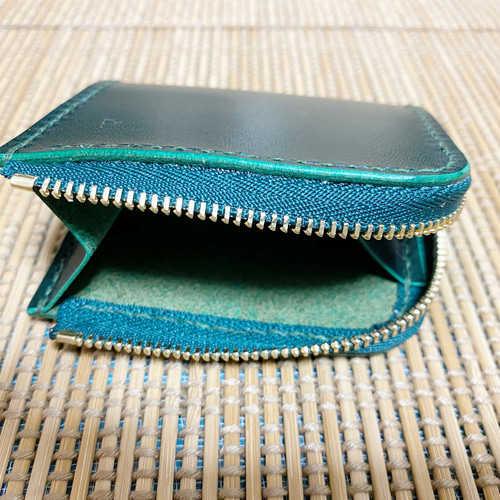 ルガトー グリーン ショートウォレット&コインケース その他ミニ財布