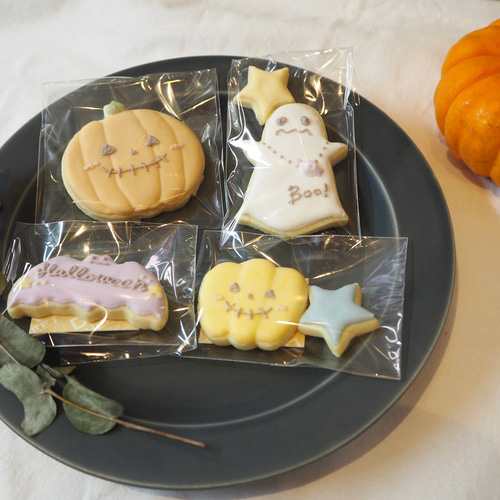 着色料不使用 ハロウィンアイシングクッキー(予約販売) ご予約は