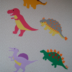 壁面【恐竜】フルセット 5枚目の画像