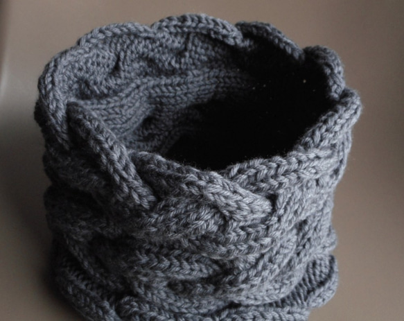 cable cowl/濃グレー 2枚目の画像