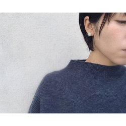 シルバーアクセサリー お花ピアス -Silver 4枚目の画像